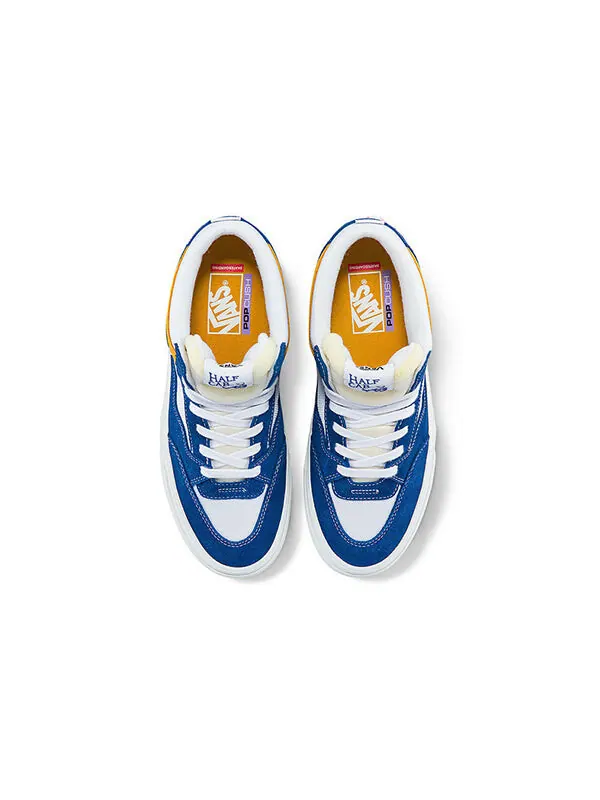 Кроссовки skate half 'blue white yellow' Vans — изображение 4 из 4, синий/белый/желтый