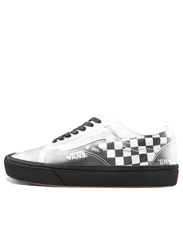 Кроссовки slip-skool comfycush ' block - black checker' Vans — изображение 1 из 4, черный/белый