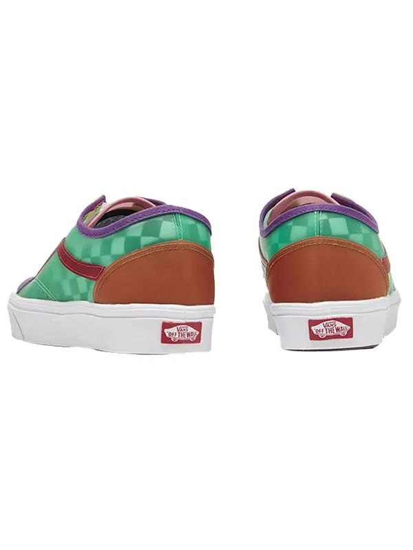 Кроссовки comfycush slip-skool (j@zz) deep 'green purple' Vans — изображение 4 из 4, зеленый/фиолетовый