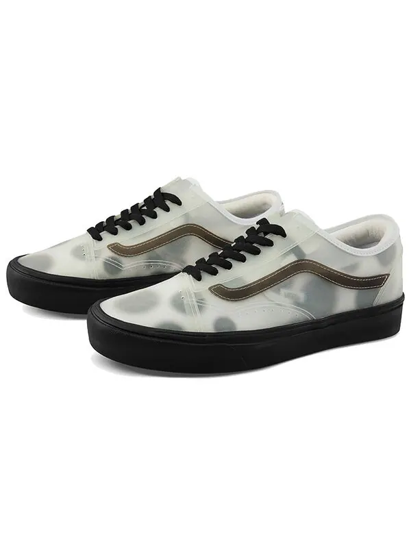 Кроссовки comfycush slip-skool 'camo pixel blue' Vans — изображение 2 из 4, черный/белый