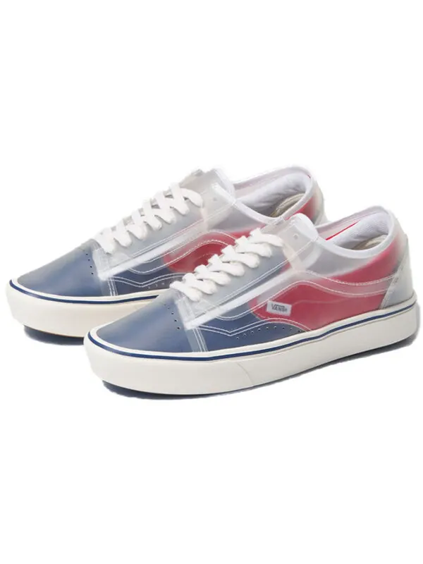 Кроссовки comfycush slip-skool 'true navy red' Vans — изображение 3 из 4, красный/синий