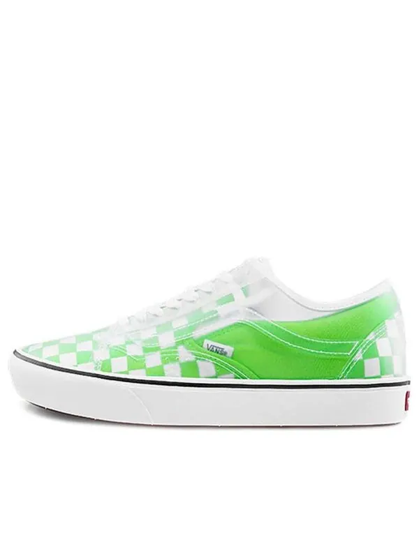 Кроссовки comfycush slip-skool 'green gecko/true white' Vans — изображение 1 из 4, зеленый/белый