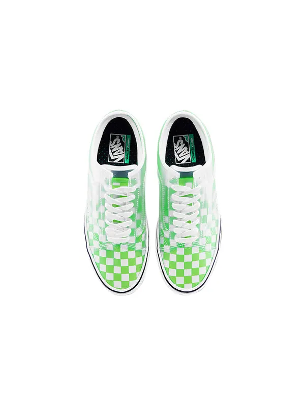 Кроссовки comfycush slip-skool 'green gecko/true white' Vans — изображение 3 из 4, зеленый/белый
