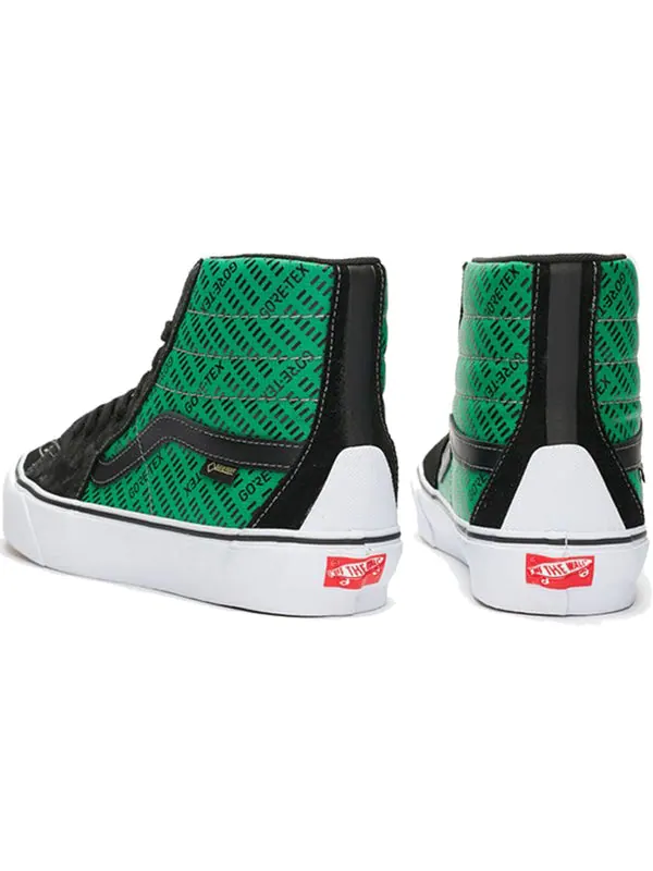 Кроссовки sk8-hi gore-tex black green (billys tokyo exclusive) 'black green white' Vans — изображение 4 из 4