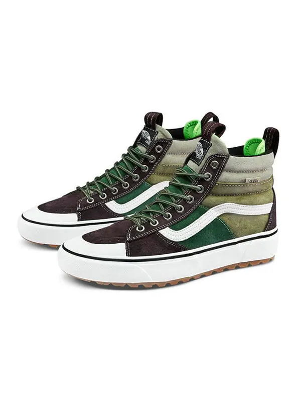 Кроссовки sk8-hi mte 2.0 dx 'coffee bean lizard' Vans — изображение 2 из 4, зеленый