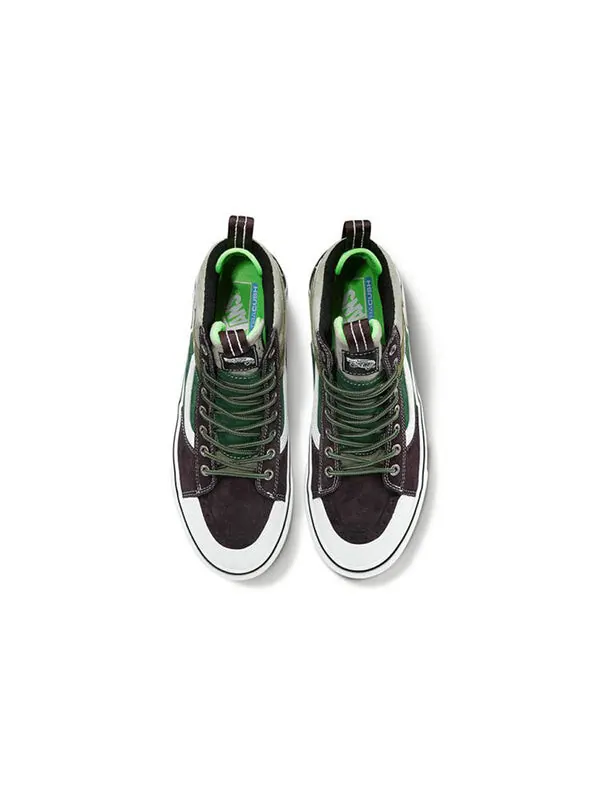Кроссовки sk8-hi mte 2.0 dx 'coffee bean lizard' Vans — изображение 3 из 4, зеленый