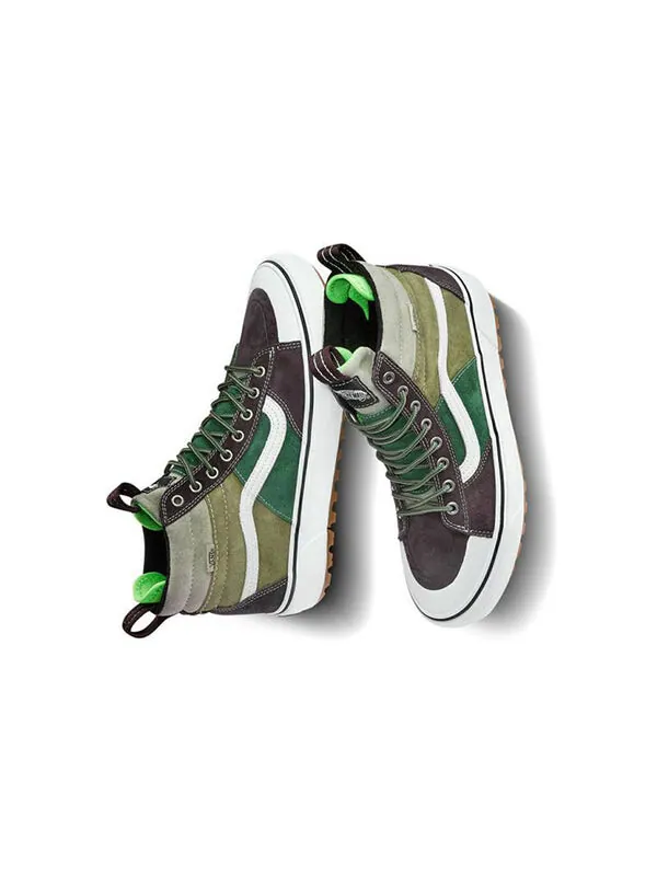 Кроссовки sk8-hi mte 2.0 dx 'coffee bean lizard' Vans — изображение 4 из 4, зеленый
