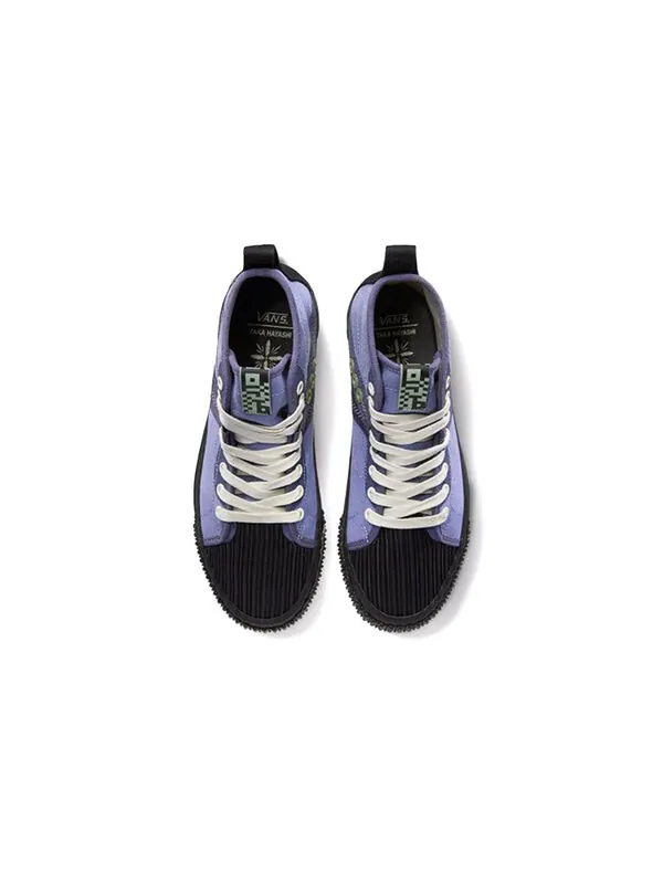 Кроссовки taka hayashi x sk8-hi decon v lug 'tempest' Vans — изображение 3 из 4, фиолетовый/серый