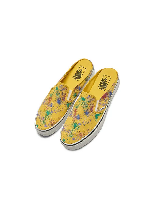Кроссовки classic slip-on mule yellow Vans — изображение 2 из 4, желтый