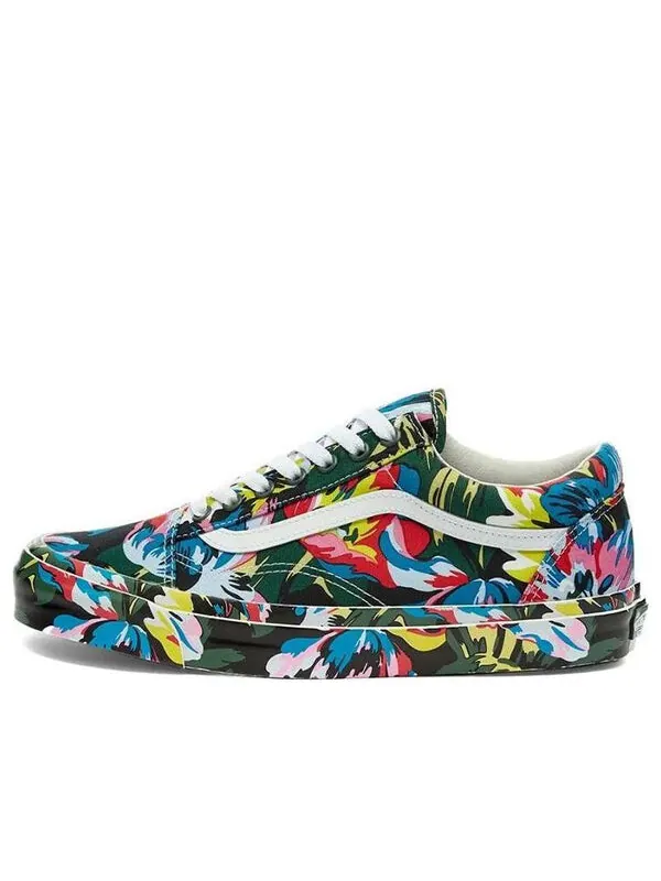 Кроссовки kenzo x og old skool lx 'floral green' Vans — изображение 1 из 4, синий
