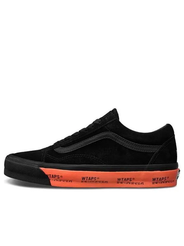 Кроссовки wtaps x old skool lx 'black orange' Vans — изображение 1 из 4, черный/красный