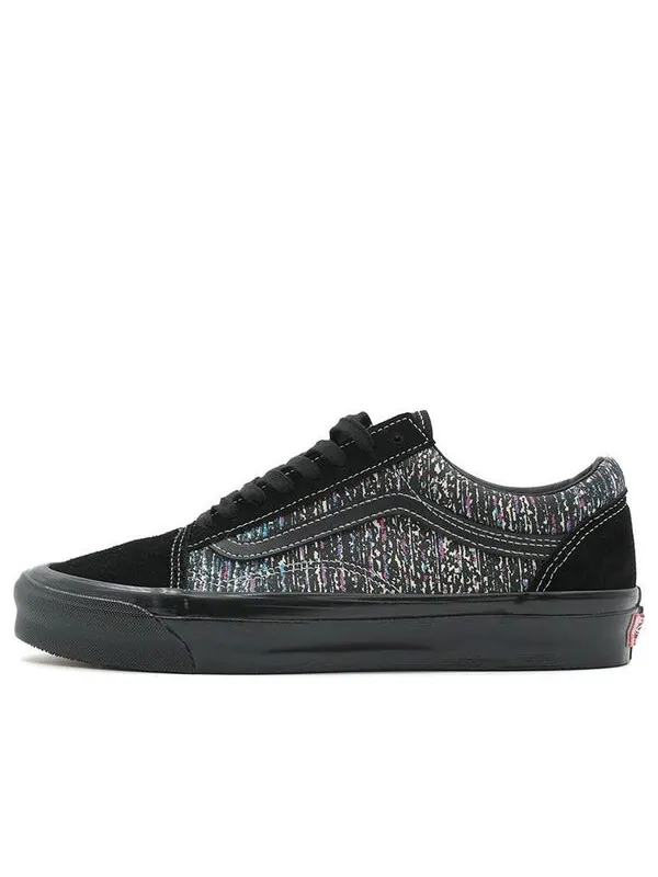 Кроссовки vault og old skool lx black/multi-color Vans — изображение 1 из 4, черный