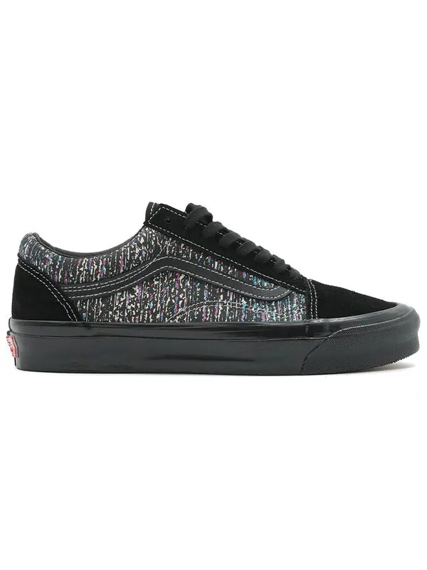 Кроссовки vault og old skool lx black/multi-color Vans — изображение 2 из 4, черный