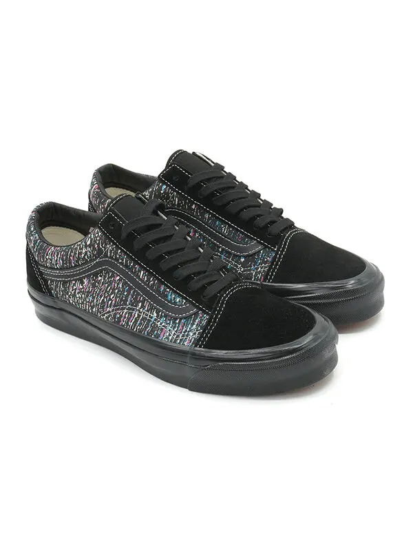 Кроссовки vault og old skool lx black/multi-color Vans — изображение 3 из 4, черный