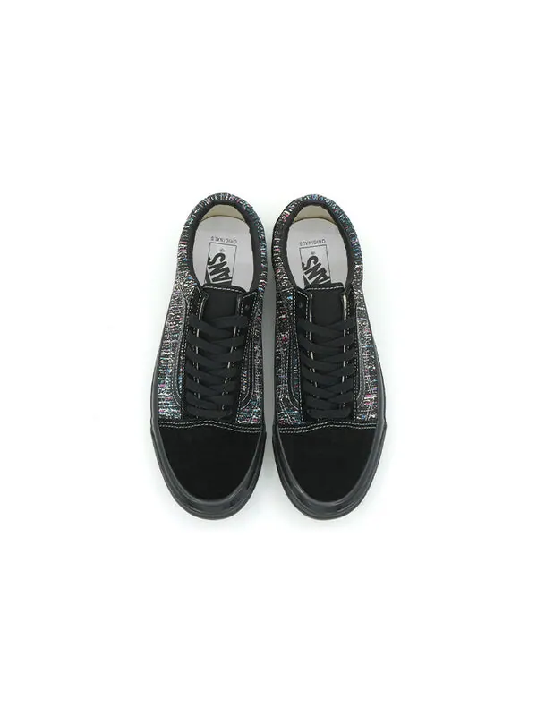 Кроссовки vault og old skool lx black/multi-color Vans — изображение 4 из 4, черный