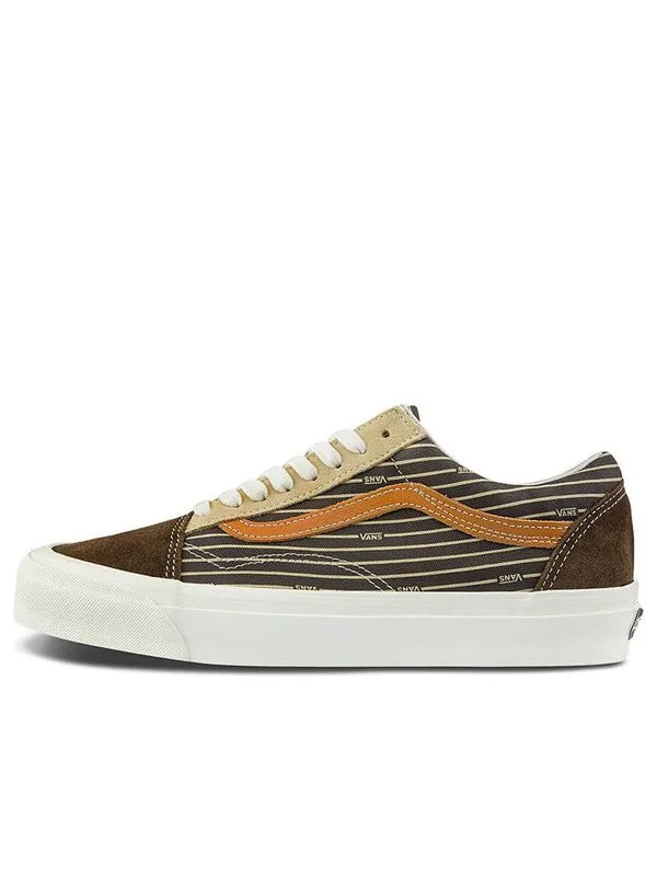 Кроссовки og old skool lx brown Vans — изображение 1 из 4, коричневый