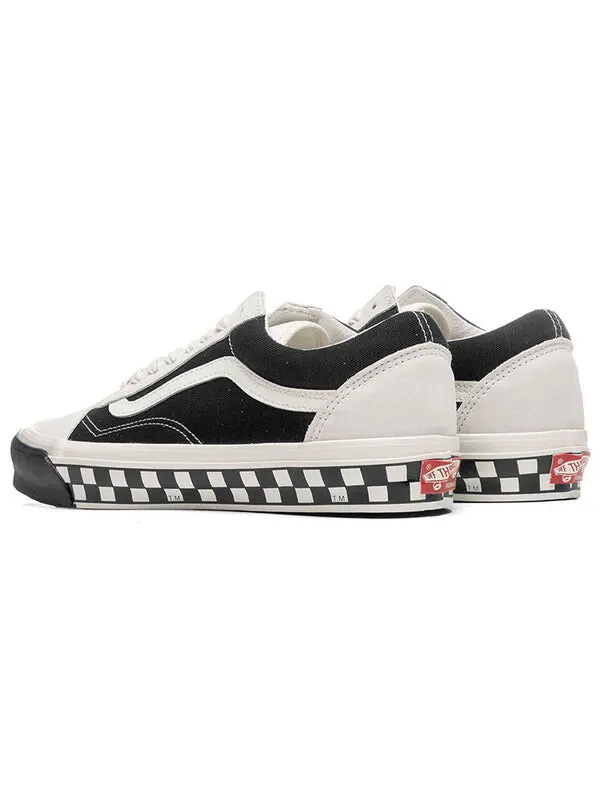Кроссовки Vans OG Old Skool LX 'Bumper Cars - Marshmallow Black' — изображение 4 из 4, черный / белый