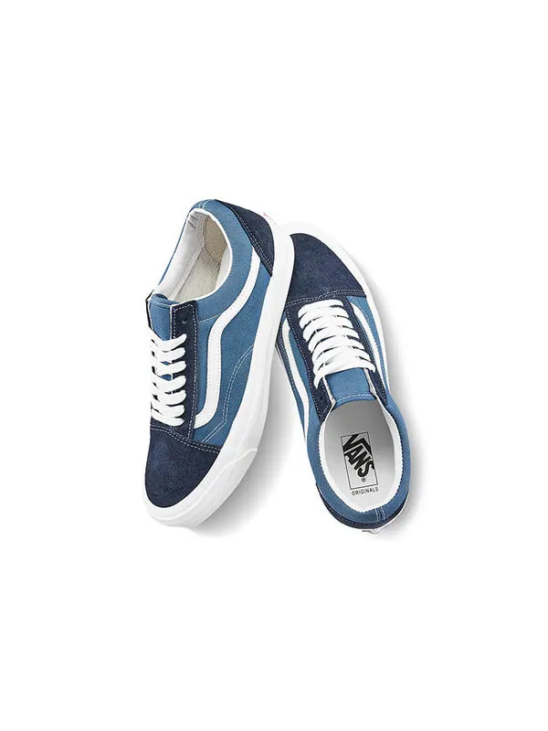 Кроссовки og old skool lx 'navy' Vans — изображение 4 из 4, синий