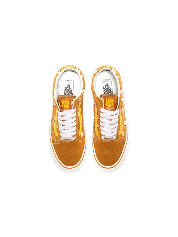 Кроссовки undefeated x og old skool lx 'u-man bistro - buckthorn brown' Vans — изображение 3 из 4, желтый