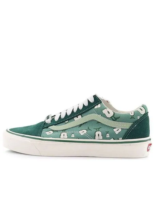 Кроссовки undefeated x og old skool lx 'u-man bistro - green' Vans — изображение 1 из 4, зеленый