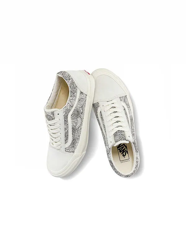 Кроссовки og old skool lx 'dragon' Vans — изображение 4 из 4, красный