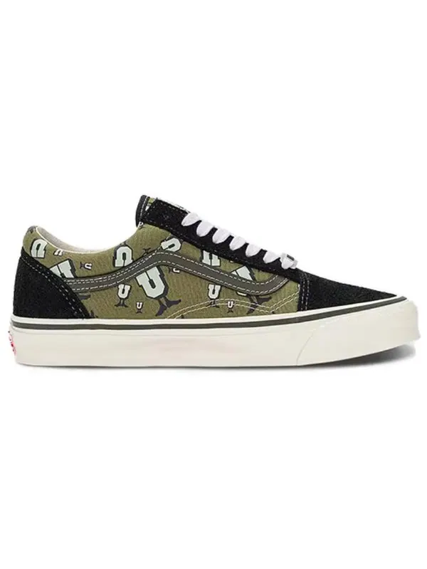 Кроссовки x undefeated old skool u-man Vans — изображение 2 из 4, черный