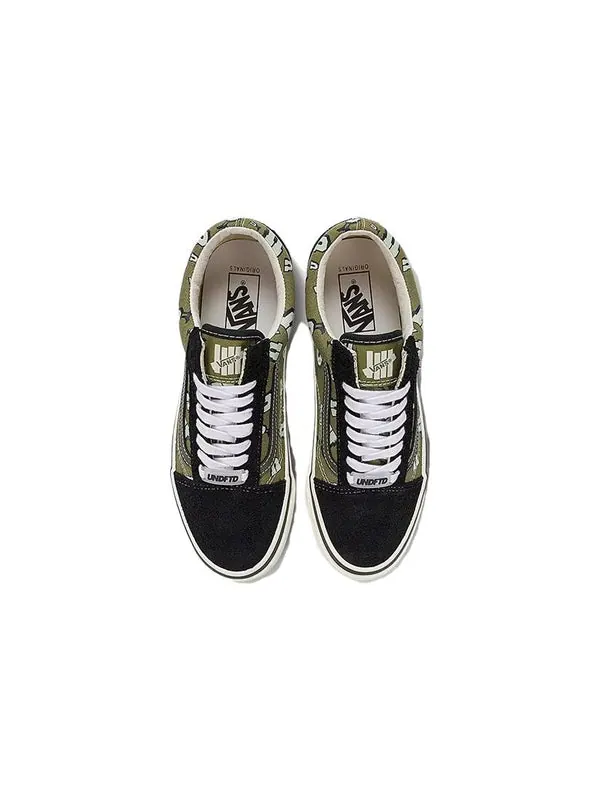 Кроссовки x undefeated old skool u-man Vans — изображение 3 из 4, черный