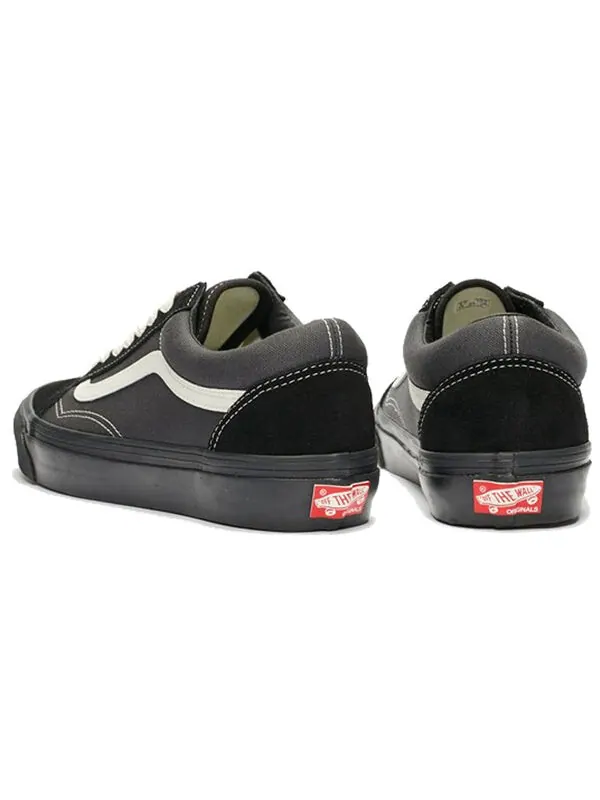 Кроссовки og old skool lx 'black forged iron' Vans — изображение 4 из 4, черный