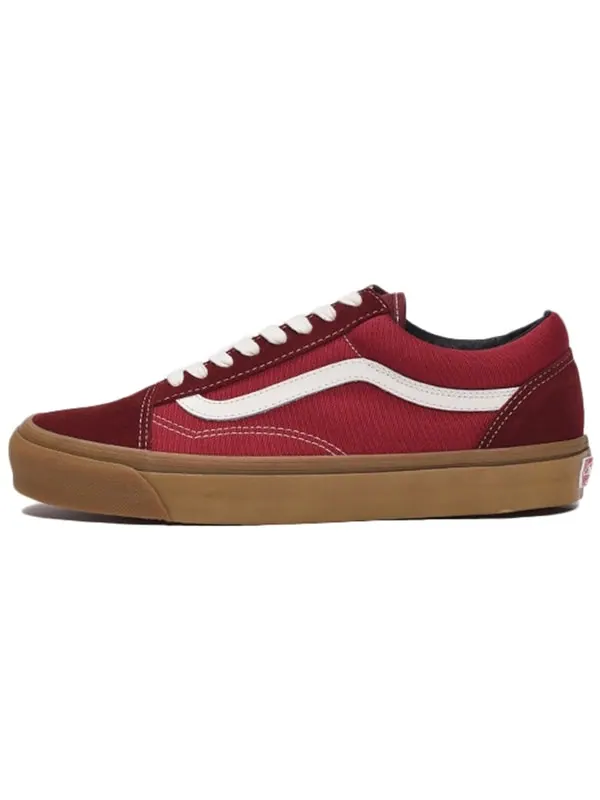 Кроссовки og old skool lx 'madder brown' Vans — изображение 2 из 4, красный