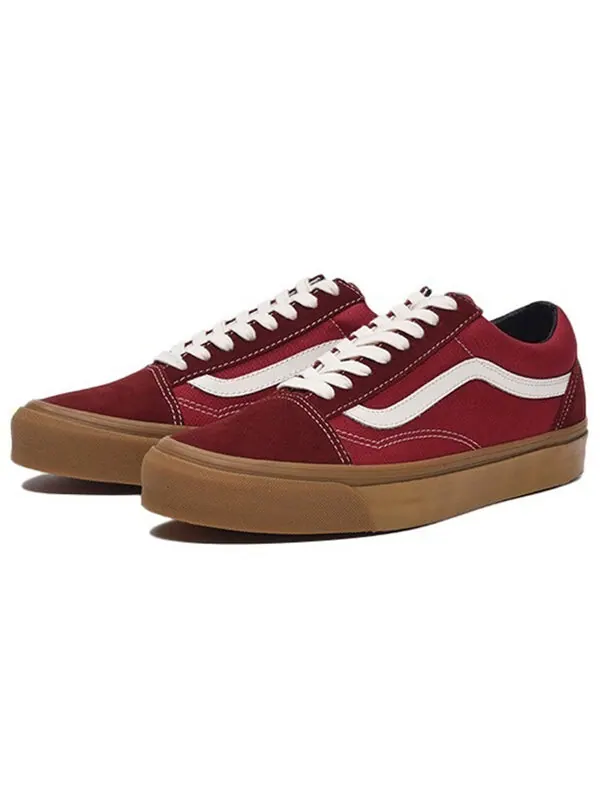 Кроссовки og old skool lx 'madder brown' Vans — изображение 3 из 4, красный