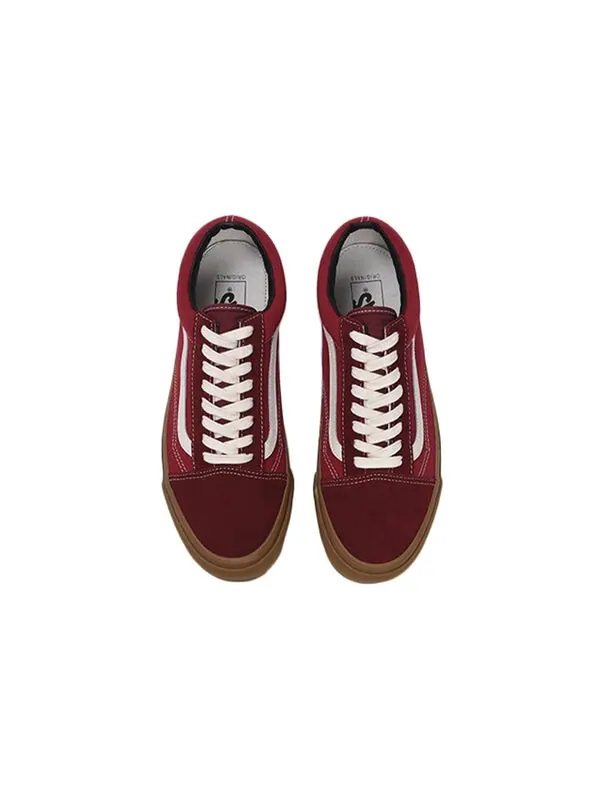 Кроссовки og old skool lx 'madder brown' Vans — изображение 4 из 4, красный