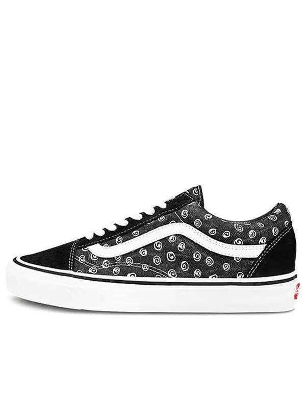 Кроссовки og old skool lx 'swirl black' Vans — изображение 1 из 4, черный