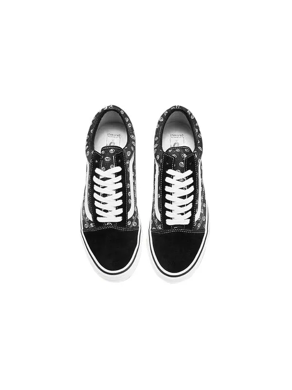 Кроссовки og old skool lx 'swirl black' Vans — изображение 3 из 4, черный