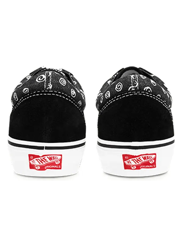 Кроссовки og old skool lx 'swirl black' Vans — изображение 4 из 4, черный