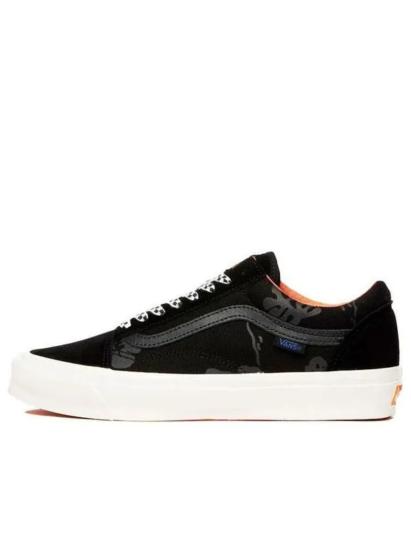 Кроссовки porter-yoshida & co. x og old skool lx 'floral checkerboard - black' Vans — изображение 1 из 4, черный