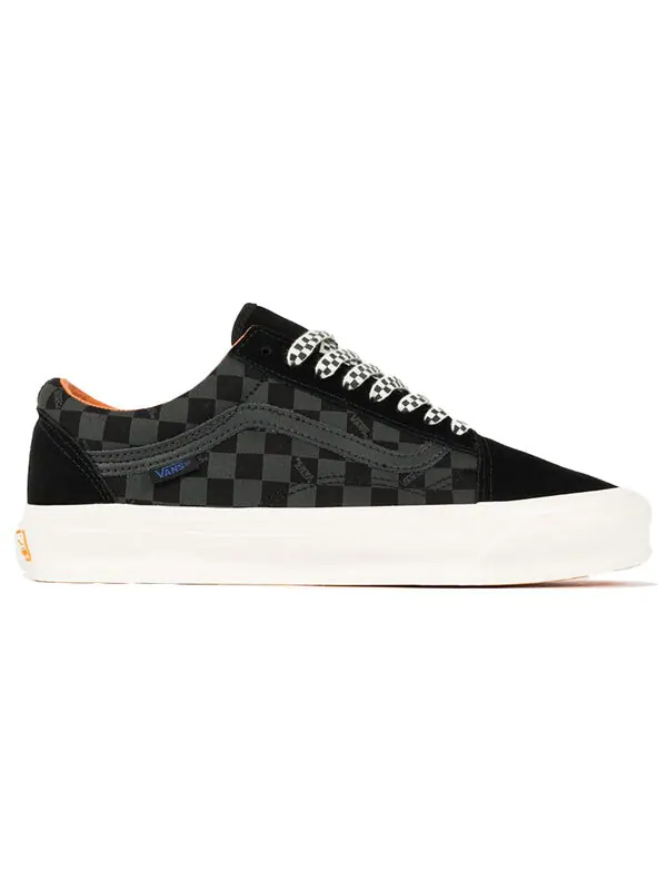 Кроссовки porter-yoshida & co. x og old skool lx 'floral checkerboard - black' Vans — изображение 2 из 4, черный