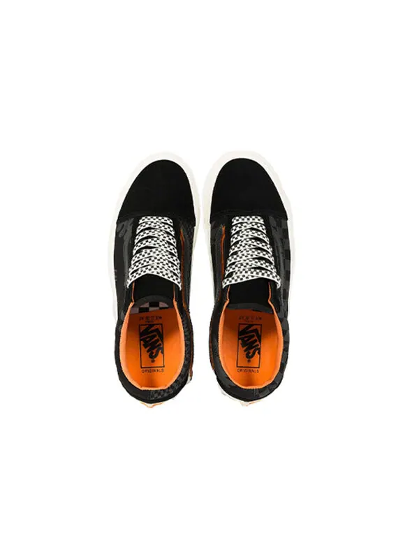 Кроссовки porter-yoshida & co. x og old skool lx 'floral checkerboard - black' Vans — изображение 4 из 4, черный