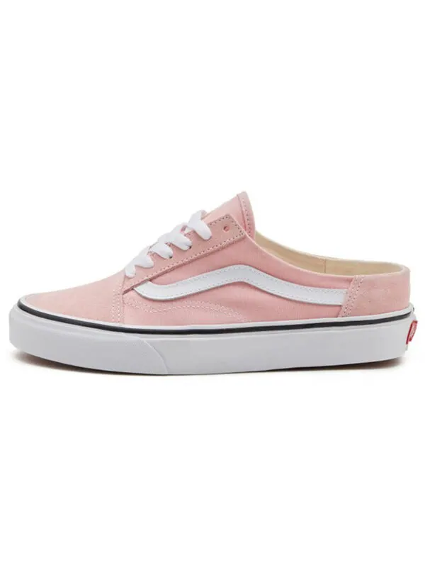 Кроссовки old skool sneakers 'pink blue' Vans — изображение 2 из 4, розовый/синий