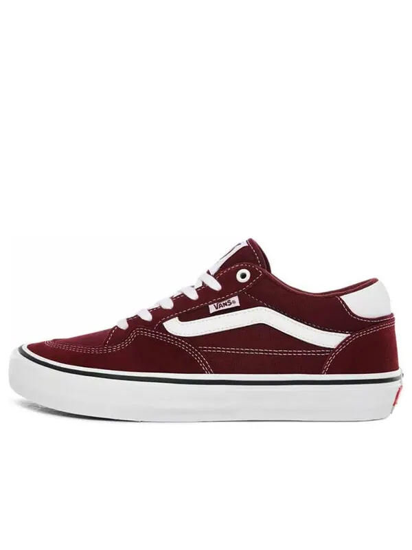 Кроссовки rowan pro wine red Vans — изображение 1 из 4, красный/белый