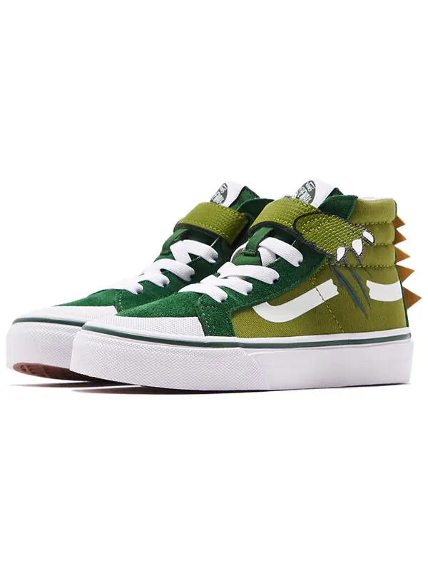 Кроссовки sk8-hi reissue 138 v 'dino' Vans — изображение 2 из 3, зеленый