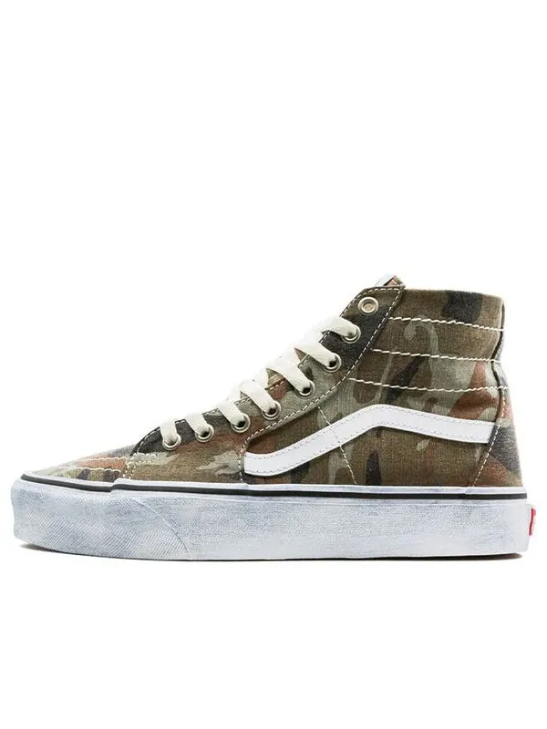Кроссовки sk8-hi tapered 'washed camo' Vans — изображение 1 из 4, камуфляж