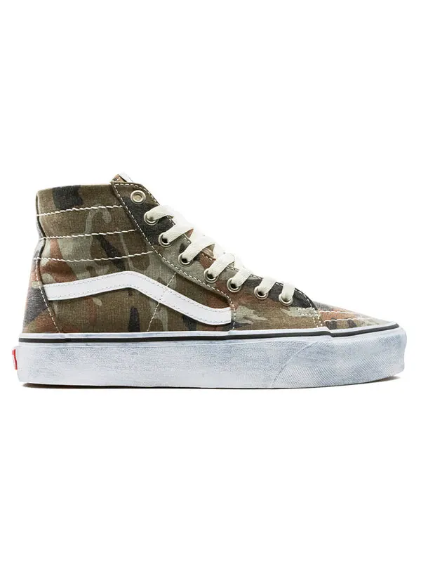 Кроссовки sk8-hi tapered 'washed camo' Vans — изображение 2 из 4, камуфляж