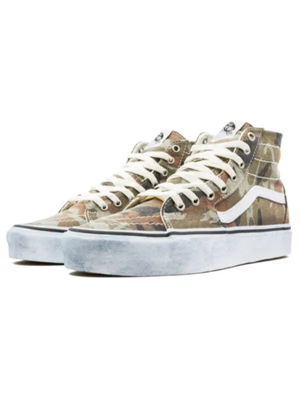 Кроссовки sk8-hi tapered 'washed camo' Vans — изображение 3 из 4, камуфляж