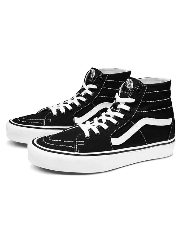 Кроссовки sk8-hi tapered 'black white' Vans — изображение 2 из 4, черный