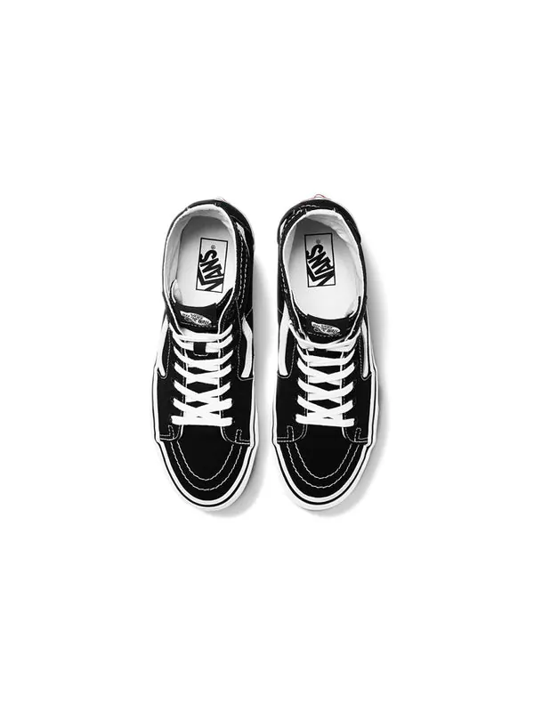 Кроссовки sk8-hi tapered 'black white' Vans — изображение 3 из 4, черный