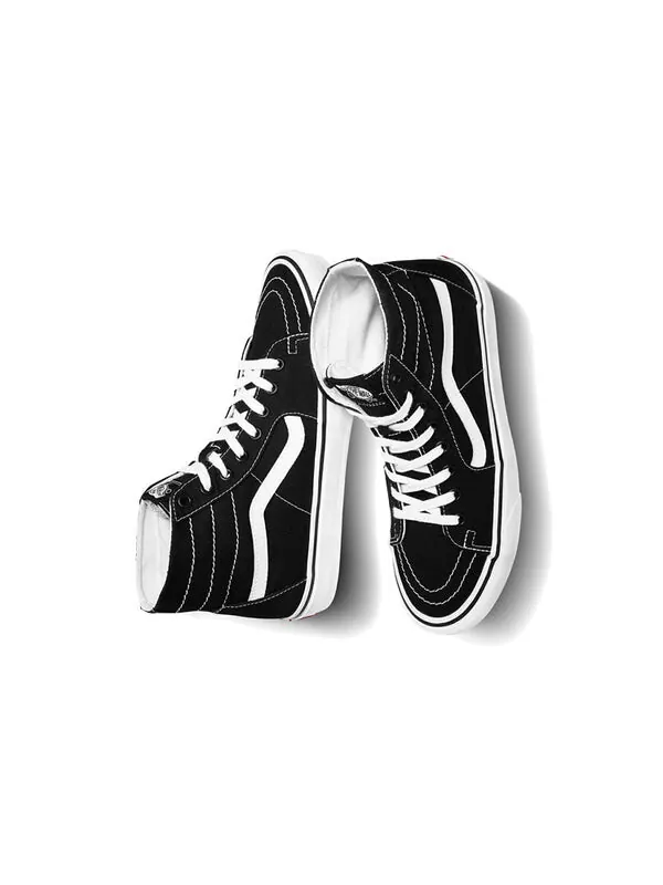 Кроссовки sk8-hi tapered 'black white' Vans — изображение 4 из 4, черный