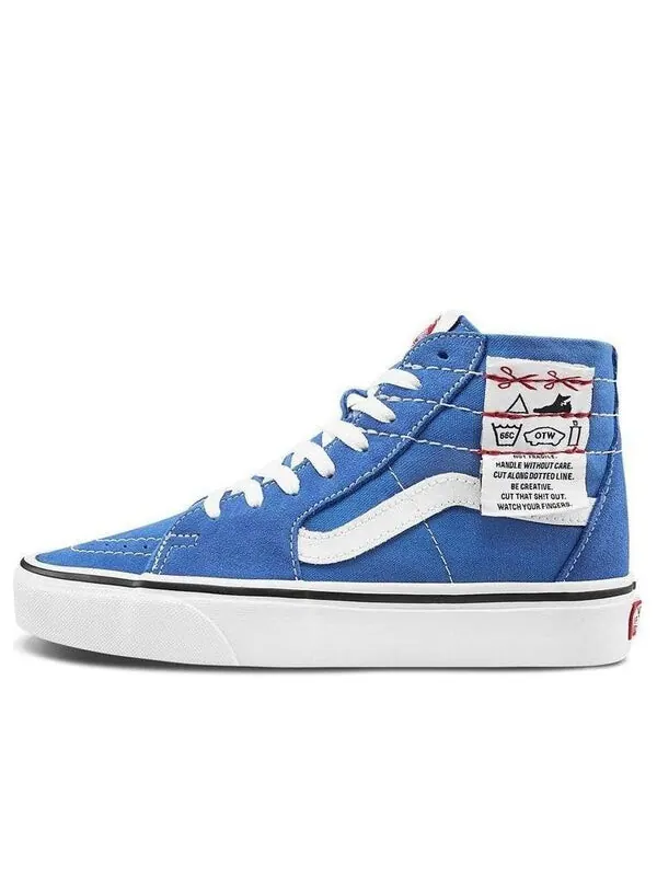 Кроссовки sk8-hi tapered blue Vans — изображение 1 из 4, синий