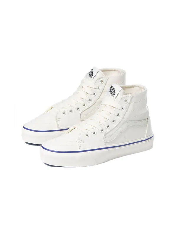 Кроссовки sk8-hi tapered 'white blue' Vans — изображение 3 из 4, белый/синий