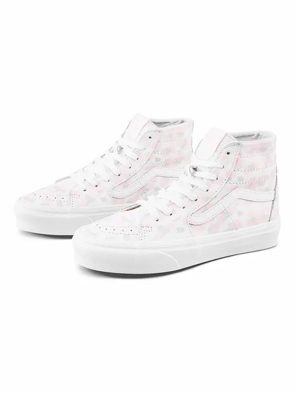 Кроссовки sk8-hi tapered shoes pink/white Vans — изображение 2 из 4, розовый/синий
