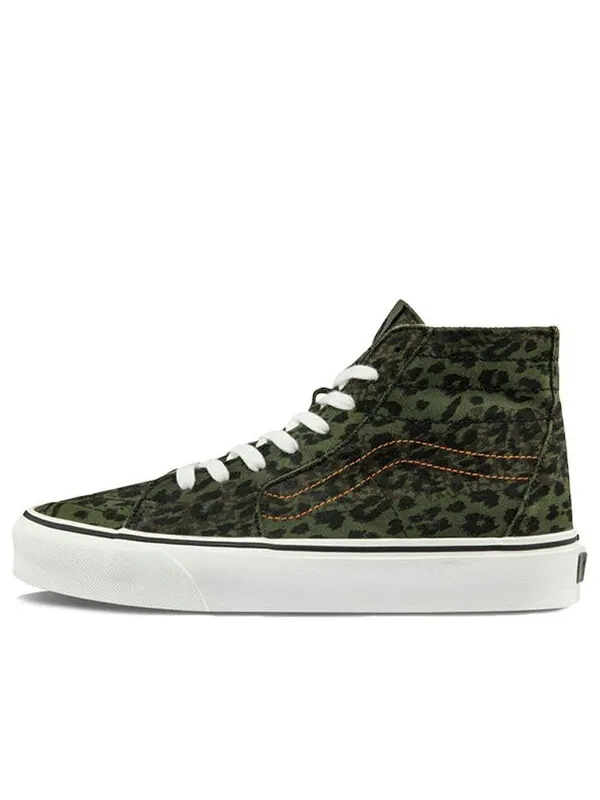 Кроссовки sk8-hi tapered 'anaheim factory - leopard camo' Vans — изображение 1 из 4, зеленый